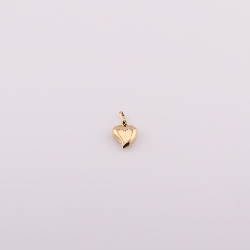 Dije Corazon Inflado  14k 1g