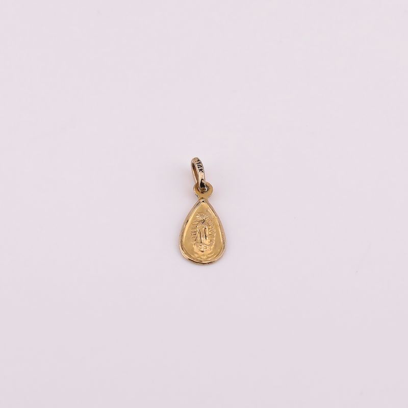 Dije Virgen Gota 14k 0.7g