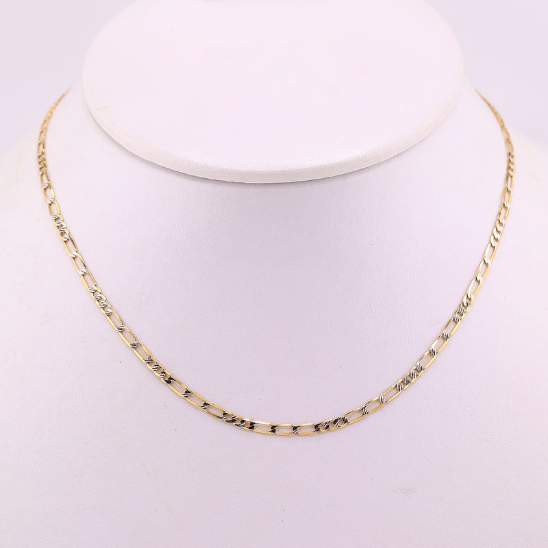 Cadena Eslabon Diman. 14k 4.4g 52cm