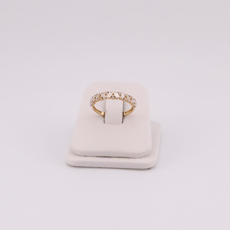 Anillo C/p Redonda 14k 1.4g #7