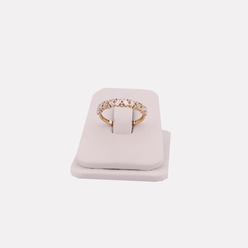 Anillo C/p Redonda 14k 1.4g #7