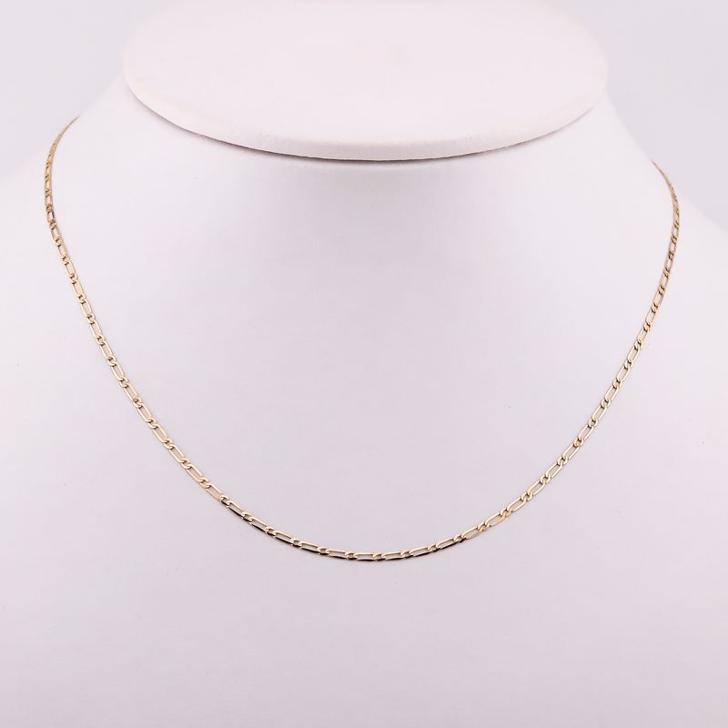 Cadena 1x1 14k 1.6g 50cm