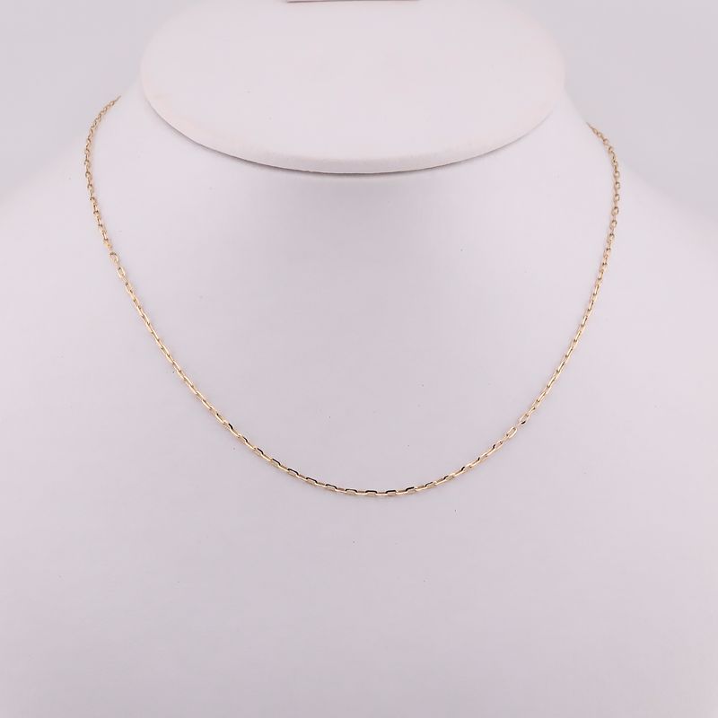 Cadena Eslabon Inver 14k 1.7g 45cm