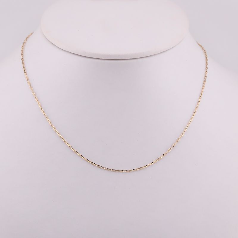 Cadena Eslabon Inver 14k 1.8g 50cm