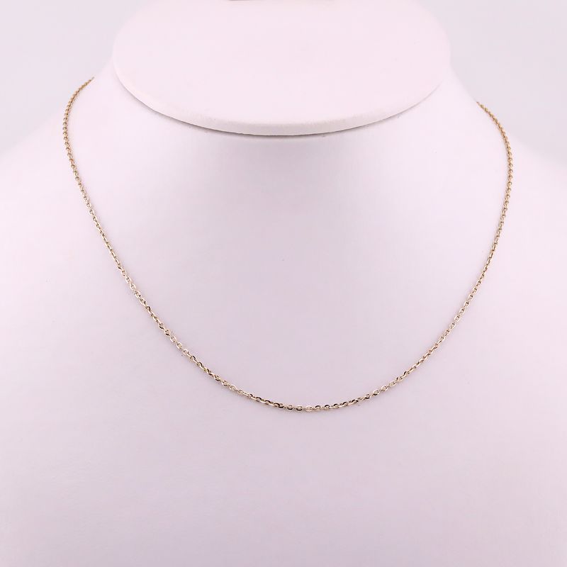 Cadena Esla Inv Diam 14k 2.1g 50cm
