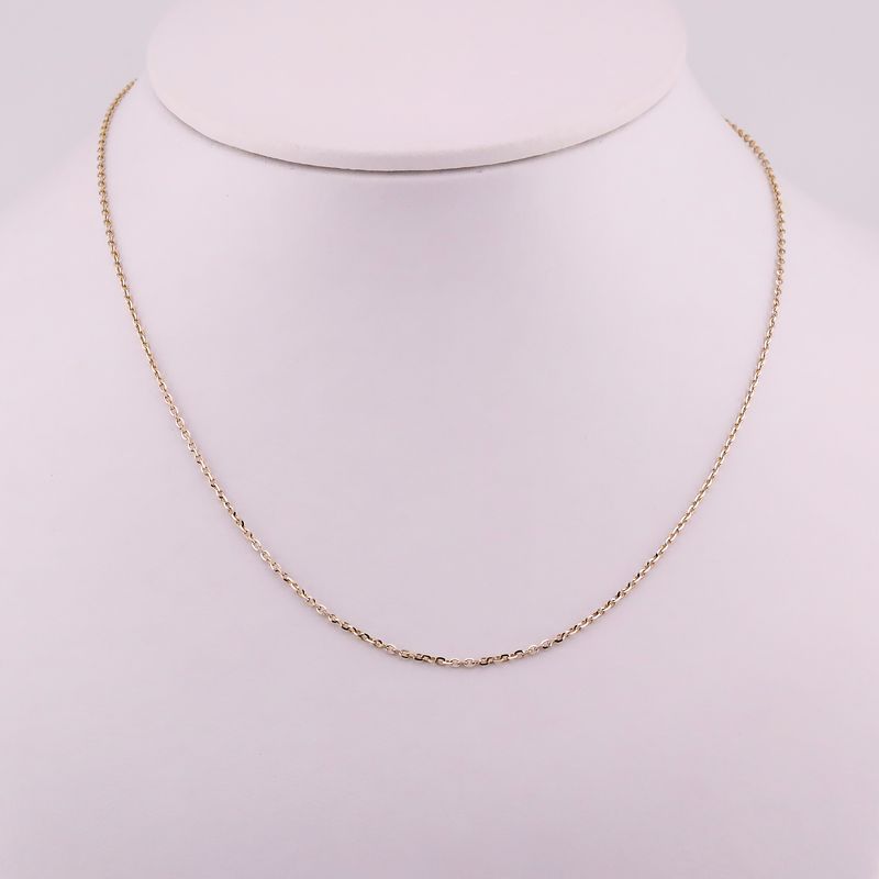 Cadena Esla Inv Diam 14k 2g 45cm