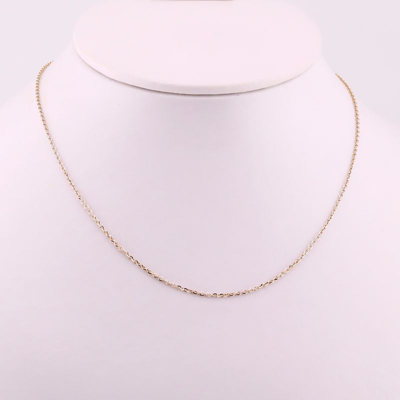 Cadena Eslab. Inv. Diam. 14k 2.2g 48cm