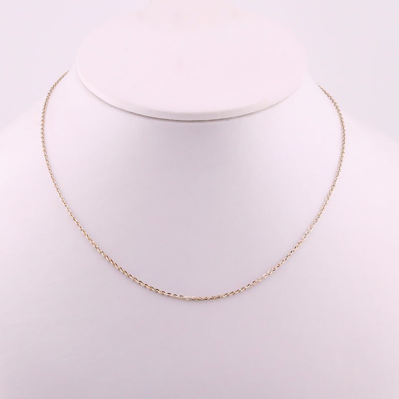 Cadena Eslab. Inv. Diam. 14k 1.8g 38cm