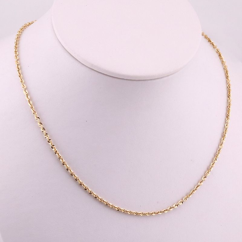 Cadena Torzal 14k 2.4g 50cm
