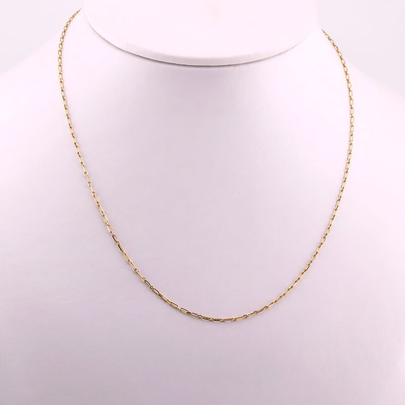 Cadena 1x1 14k 1.9g 40cm