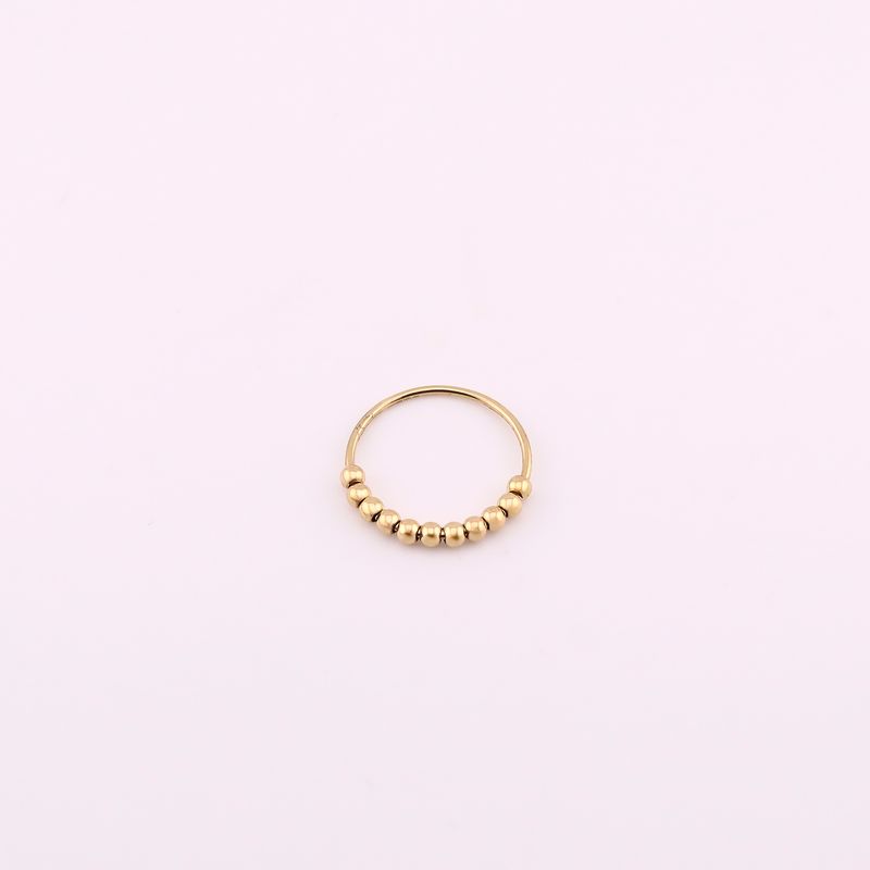 Anillo Borlas Mov. 10k 1.4g #8