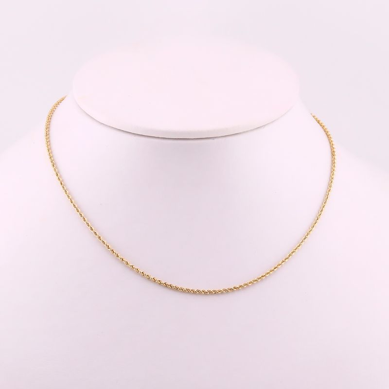 Cadena Torzal 14k 1.5g 50cm
