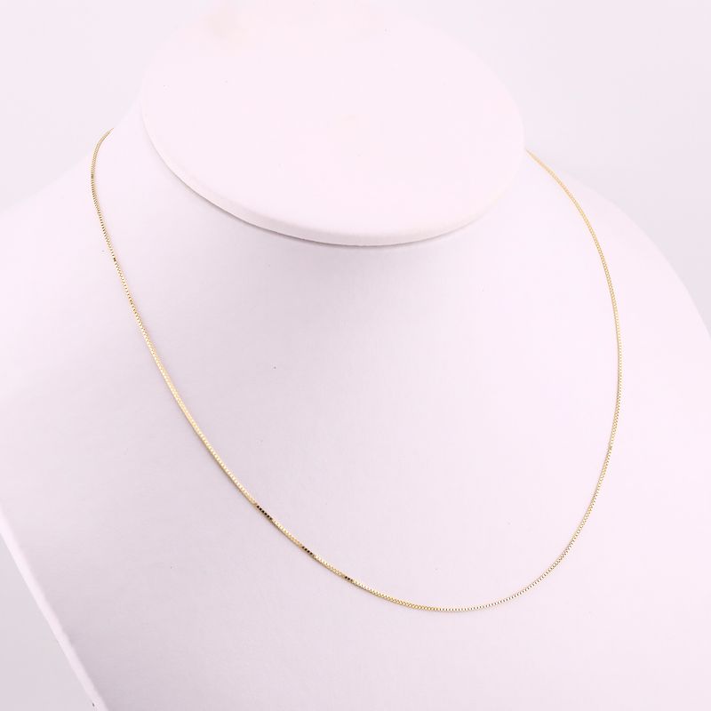 Cadena Cubo 14k 1.8g 50cm