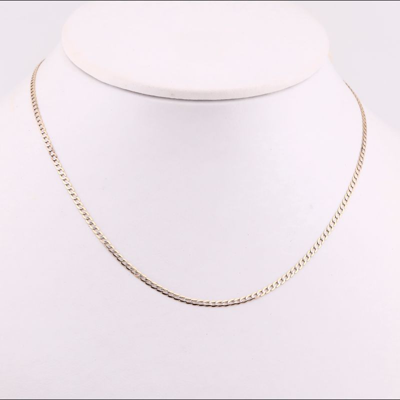 Cadena Eslabon Dimant.10k 3g 50cm