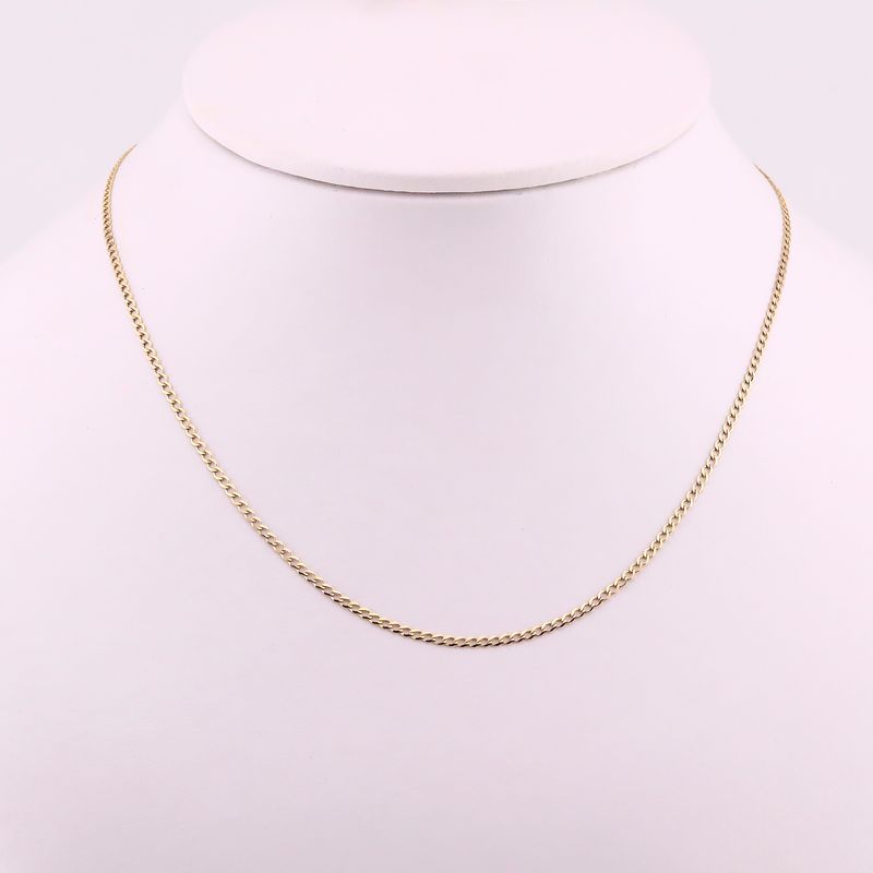 Cadena Eslabon Ama 14k 2.2g 55cm