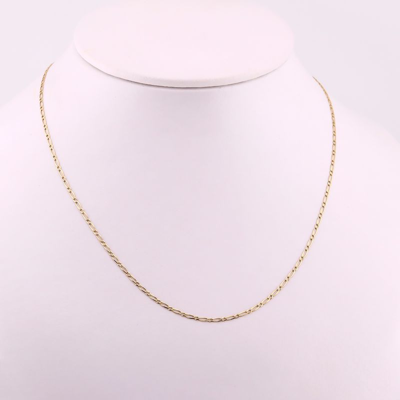 Cadena 1x1 14k 1.9g 40cm