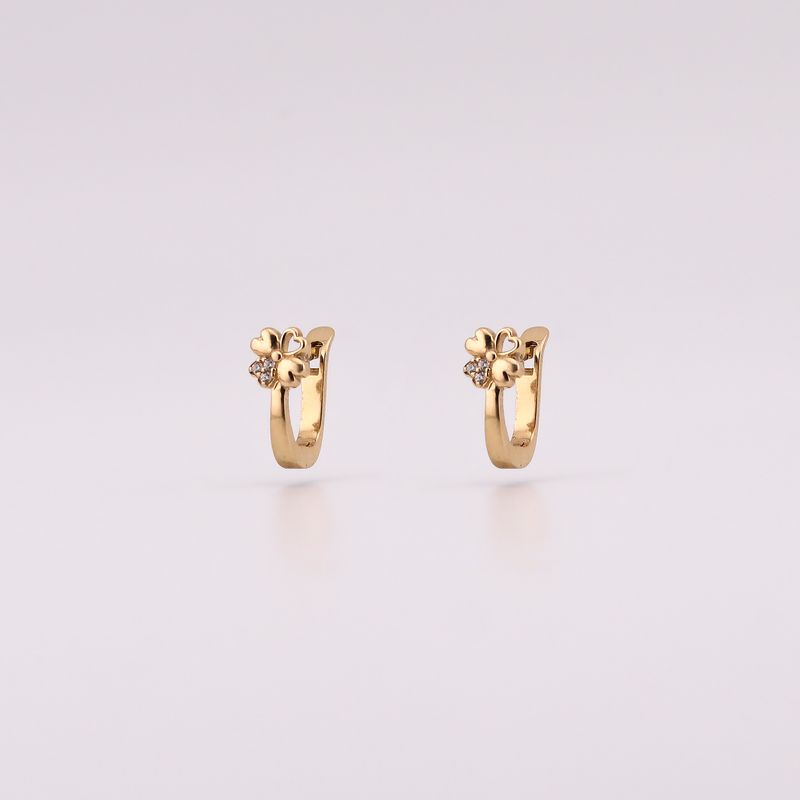 Aretes Grapa Flor C/p 14 2.4g