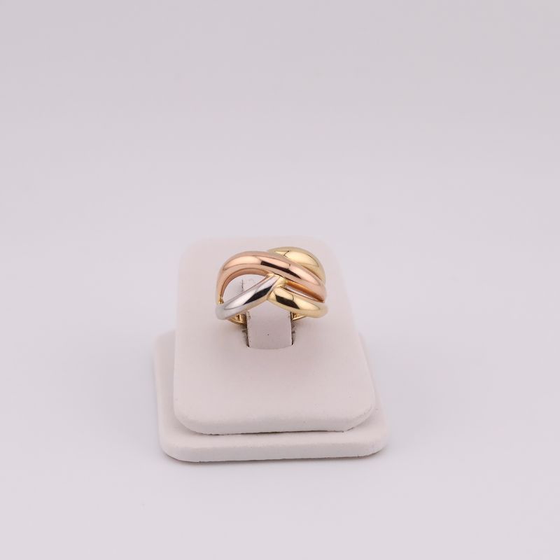 Anillo Olas Tns 14k 3.4g #8