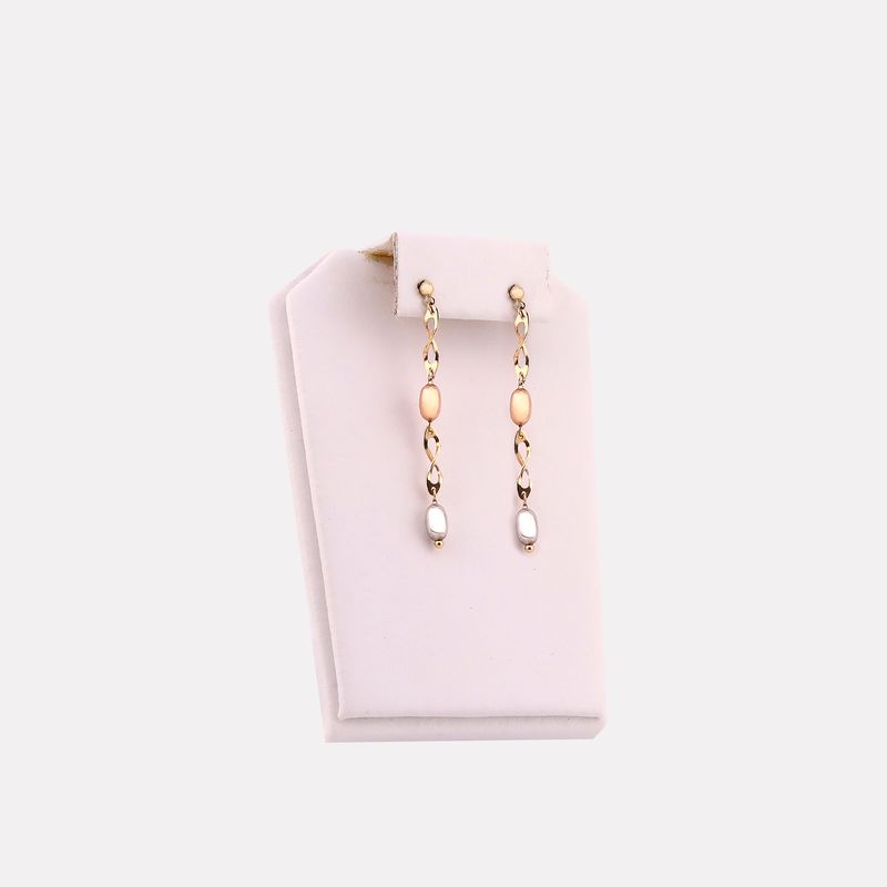 Aretes Borlas Inf. 14k 2.6g