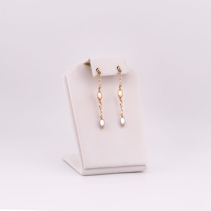 Aretes Borlas Inf. 14k 2.6g