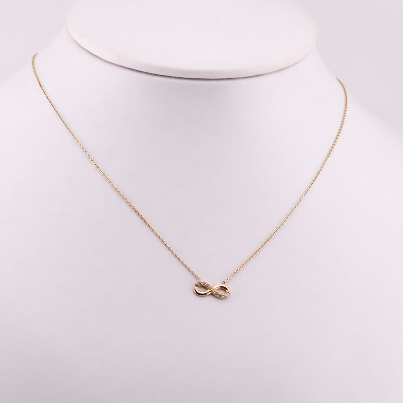 Gargantilla Infinito C/p 14k 1.5g