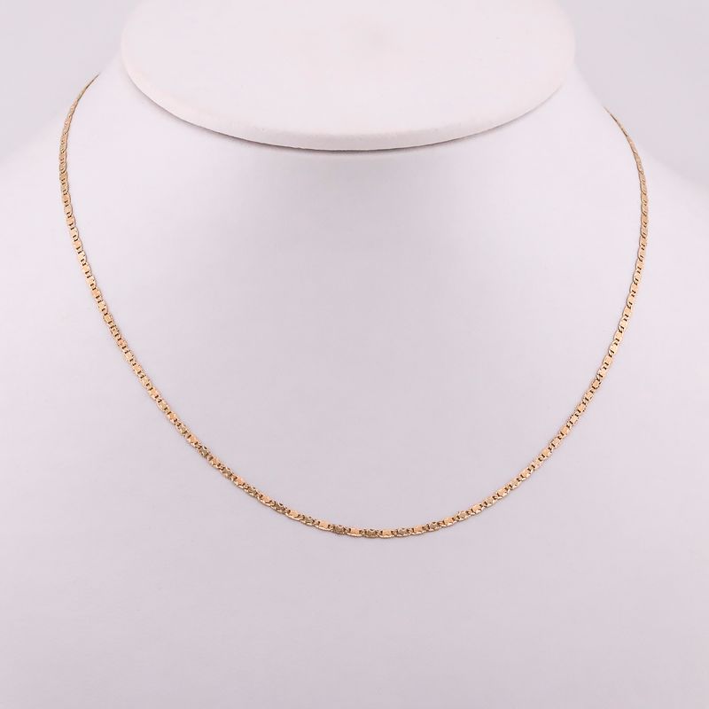 Cadena Valentino 14k 3.2g 55cm