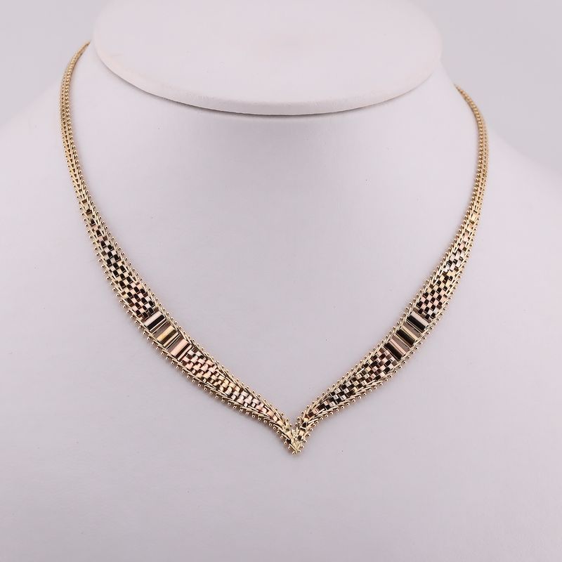 Gargantilla Petatillo Tns 14k 15.4g