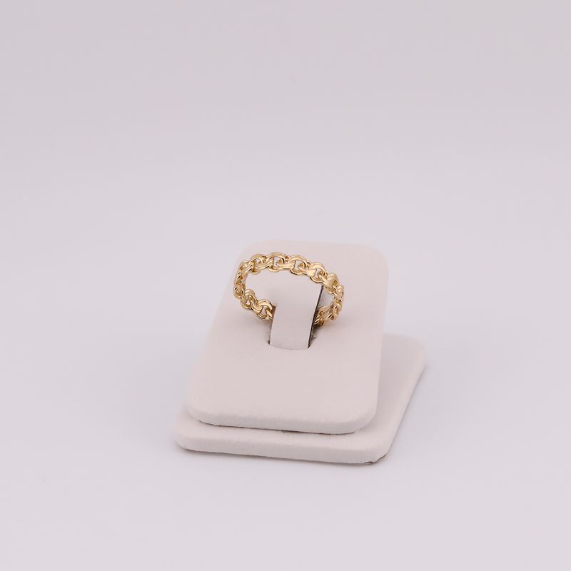 Anillo Eslabones 14k 2.2g #8