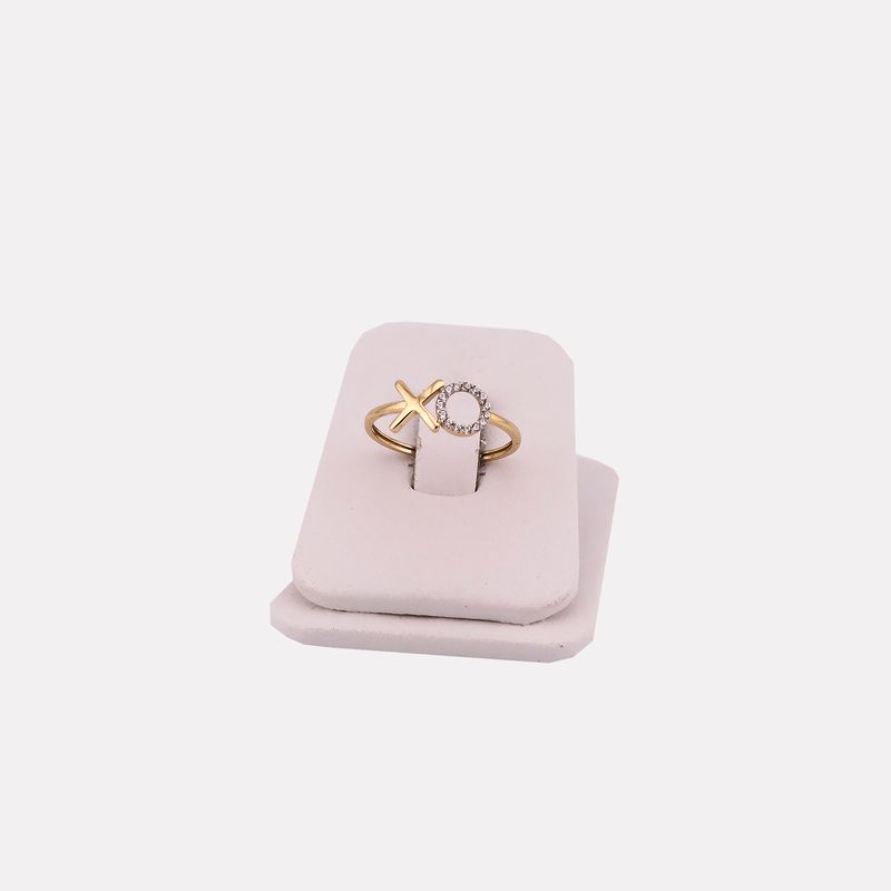 Anillo Ox C/ 14k 1.1g #7