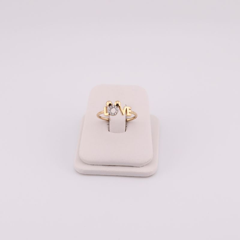 Anillo Love C/p 14k 1.8g #7