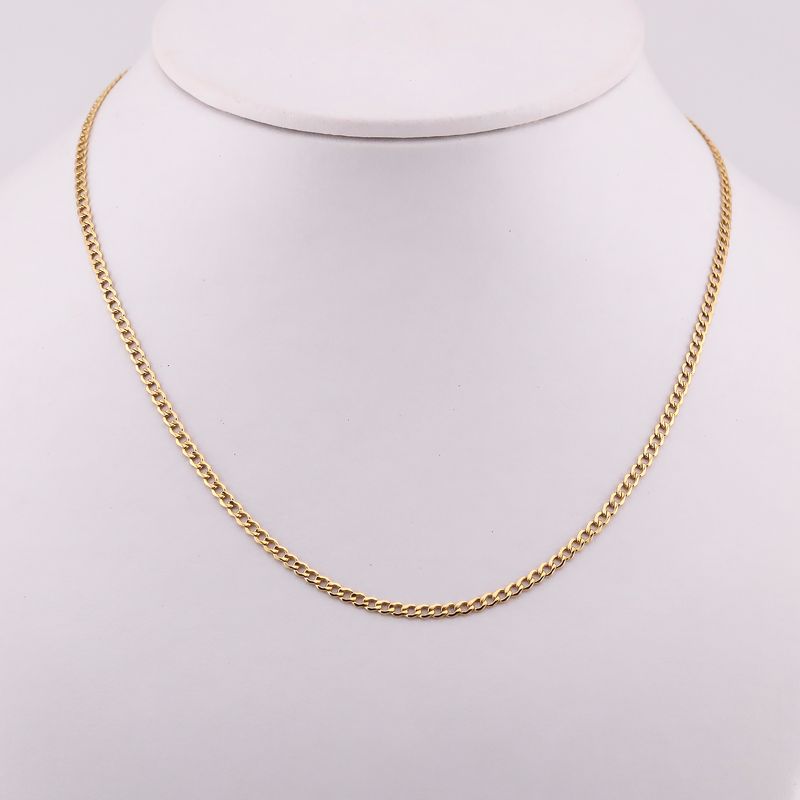 Cadena Eslabon 14k 2.8g 55cm