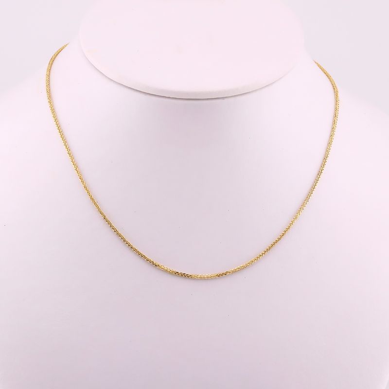 Cadena Espiga  14k 1.7g 50cm