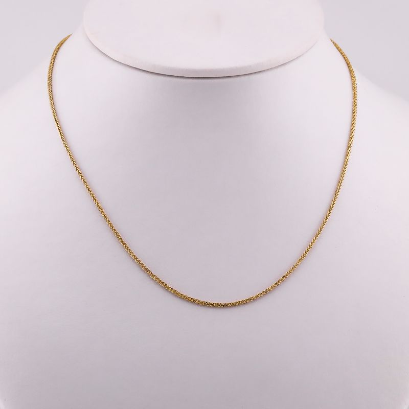 Cadena Espiga  14k 1.9g 55cm