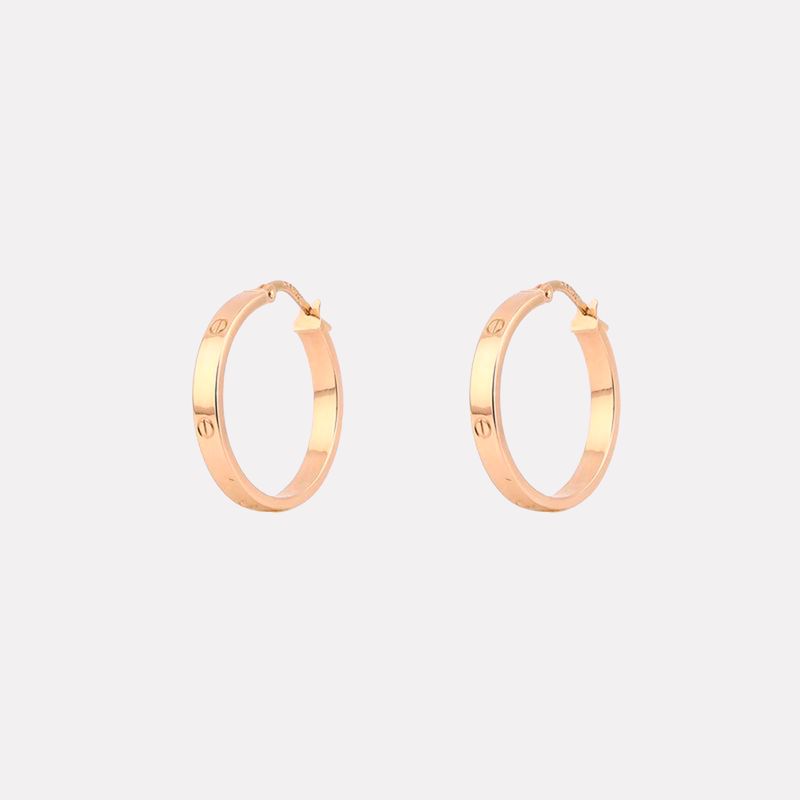 Arracadas Cartier 10k 1.5g