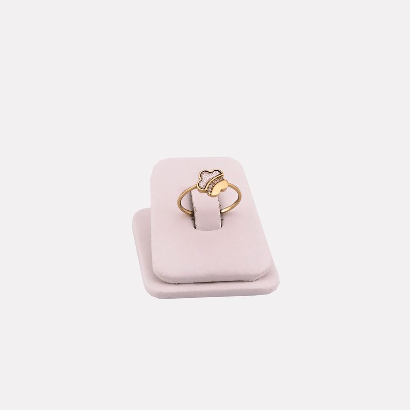 Anillo Flor 10k 1.4g #7