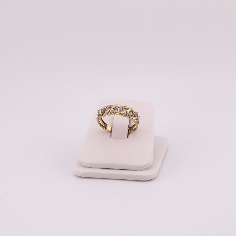 Anillo Circ. Enlazados C/p 10k 2.4 #7