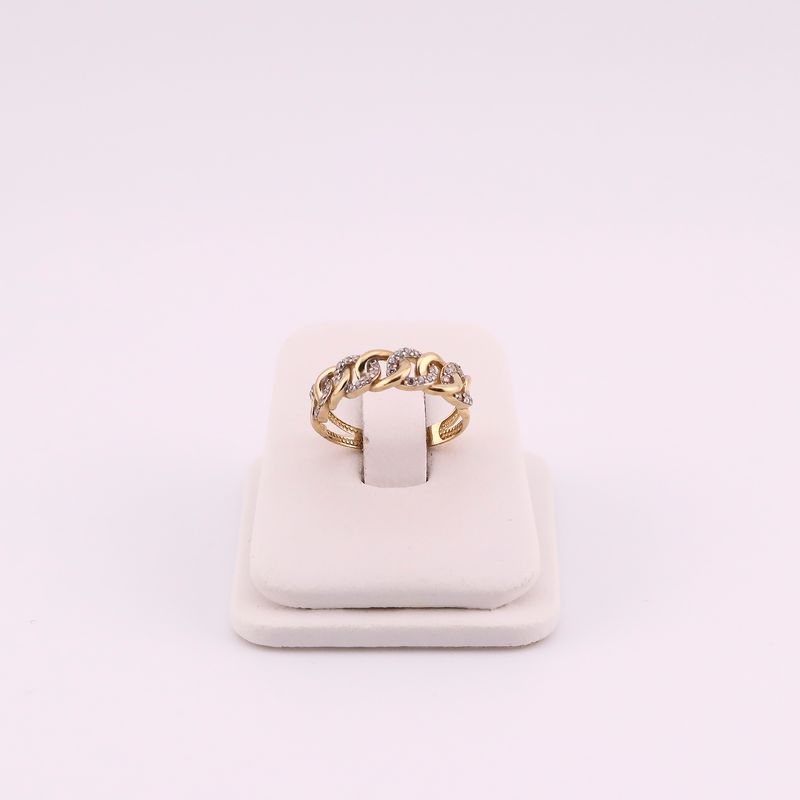 Anillo Circ. Enlazados C/p 10k 2.3 #6.5