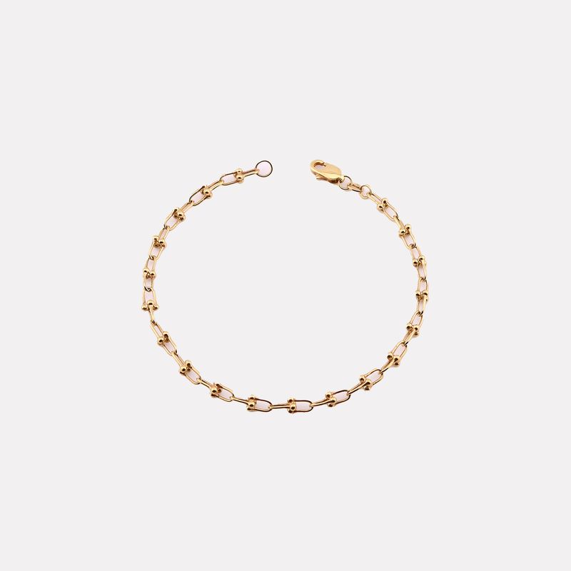 Pulsera Tiffany 14k 4.7g 19cm