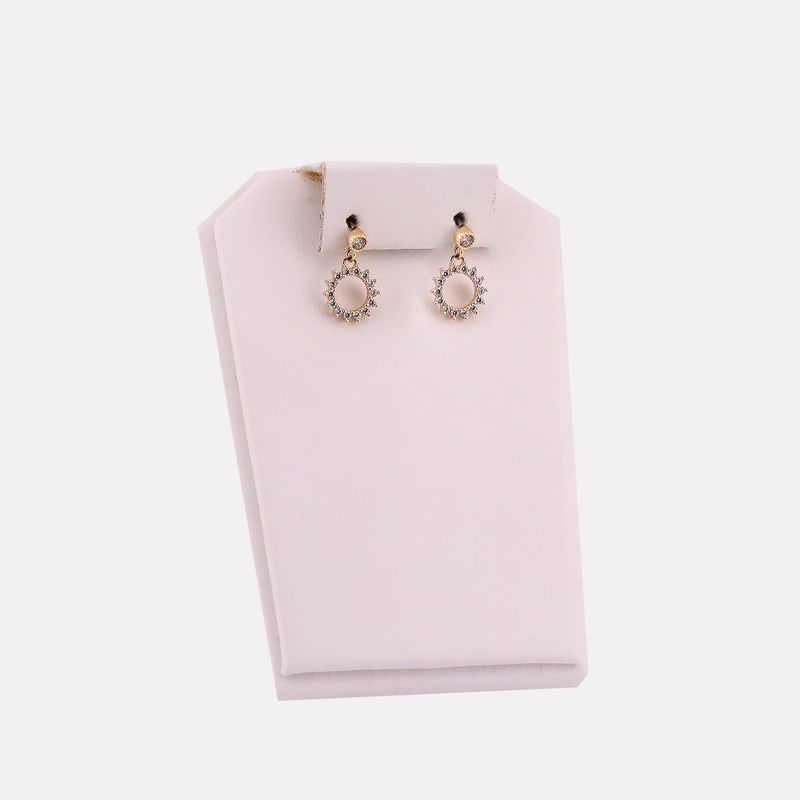 Aretes Circ. C/p 14k 2g