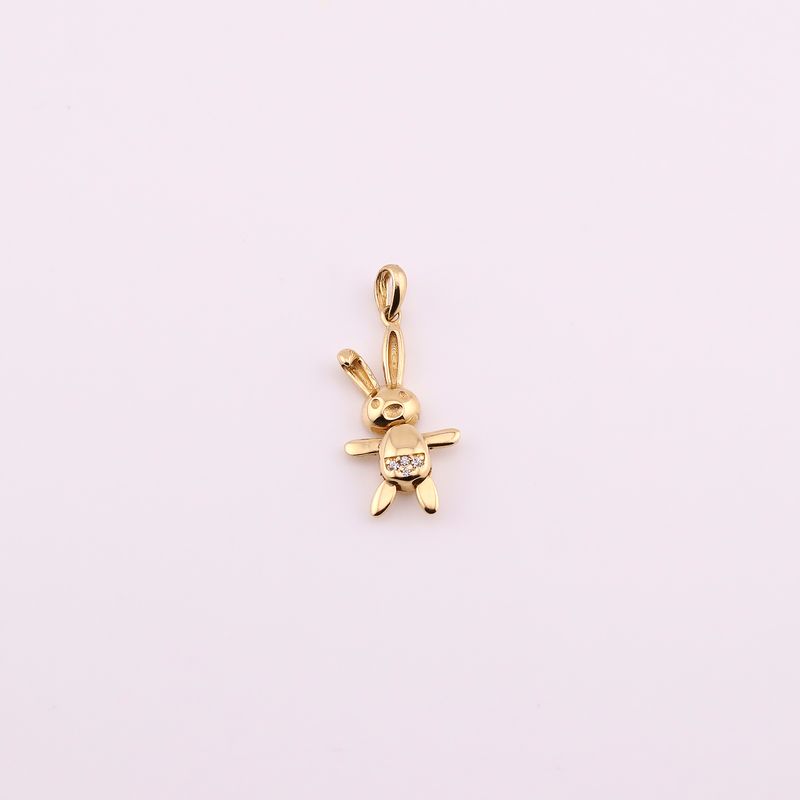 Dije Conejo Movible 14k 1.7g