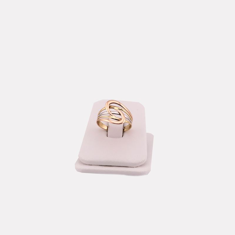 Anillo Enlazado 14k 2.2g #7
