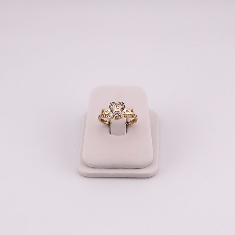 Anillo 15 Años C/p 14k 1.8g #6.5