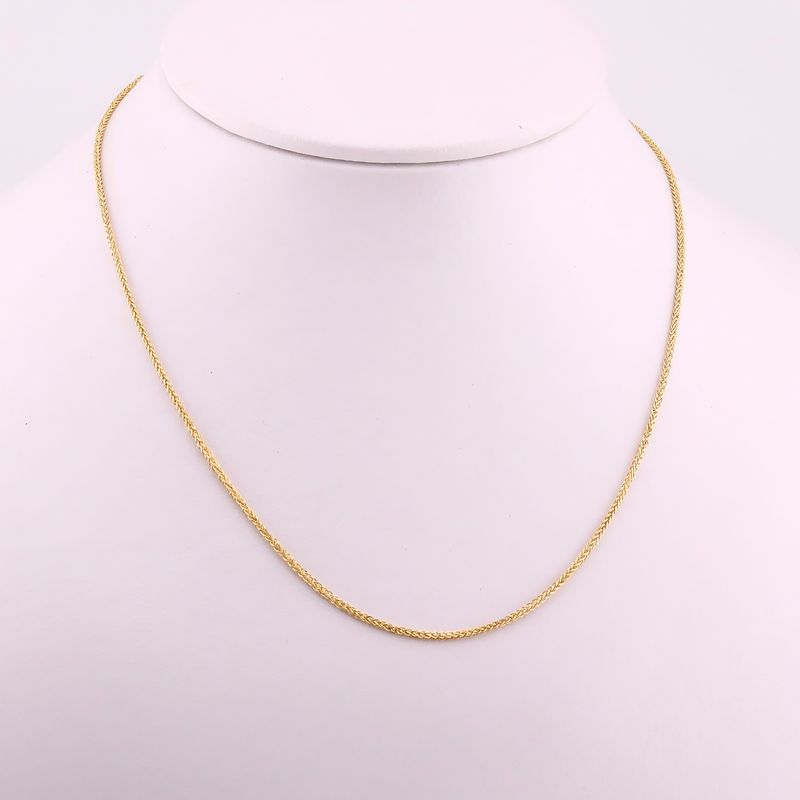 Cadena Espiga 14k 2.1g 45cm