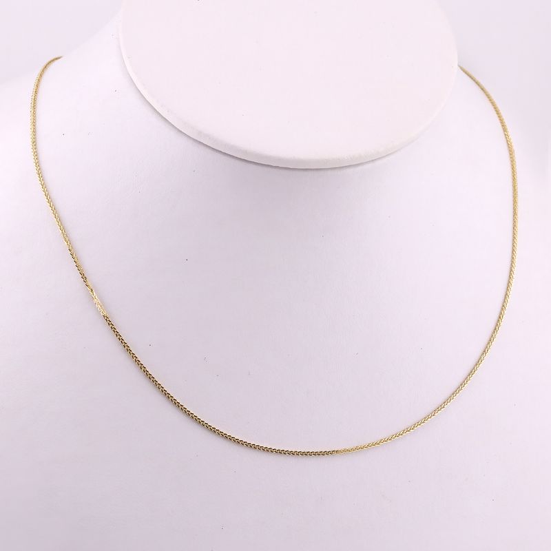 Cadena Espiga 14k 2.3g 50cm