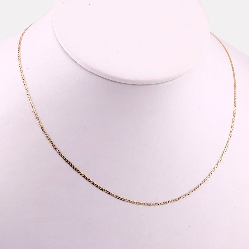 Cadena Eslabon Dimant. 14k 1.8 50cm