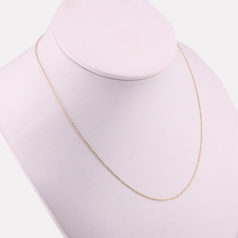 Cadena Eslabon Inv. 14k 1.4g 45cm