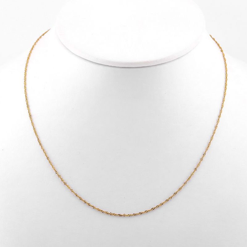 Cadena Torzal  14k 1.1g 45cm