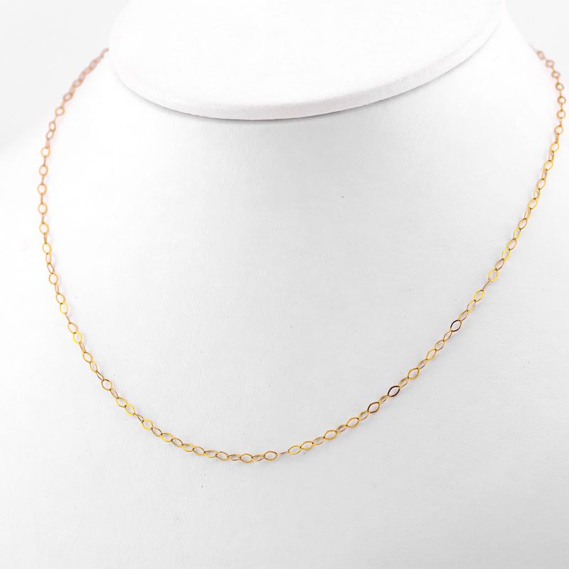 Cadena Eslabon Inv. 14k 1.2g 50cm