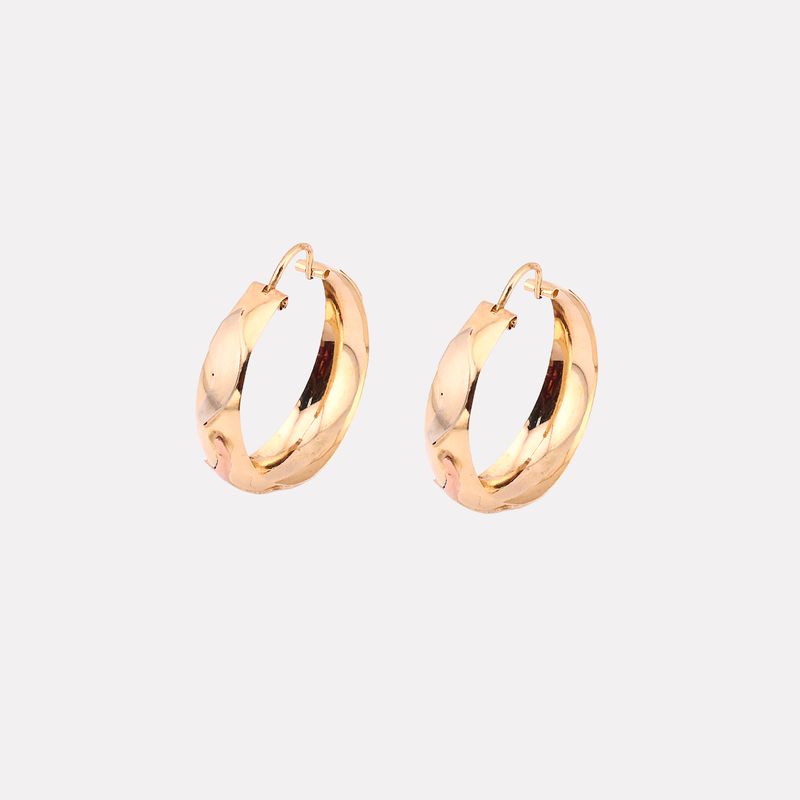 Arracadas Canasta 14k 7.2g