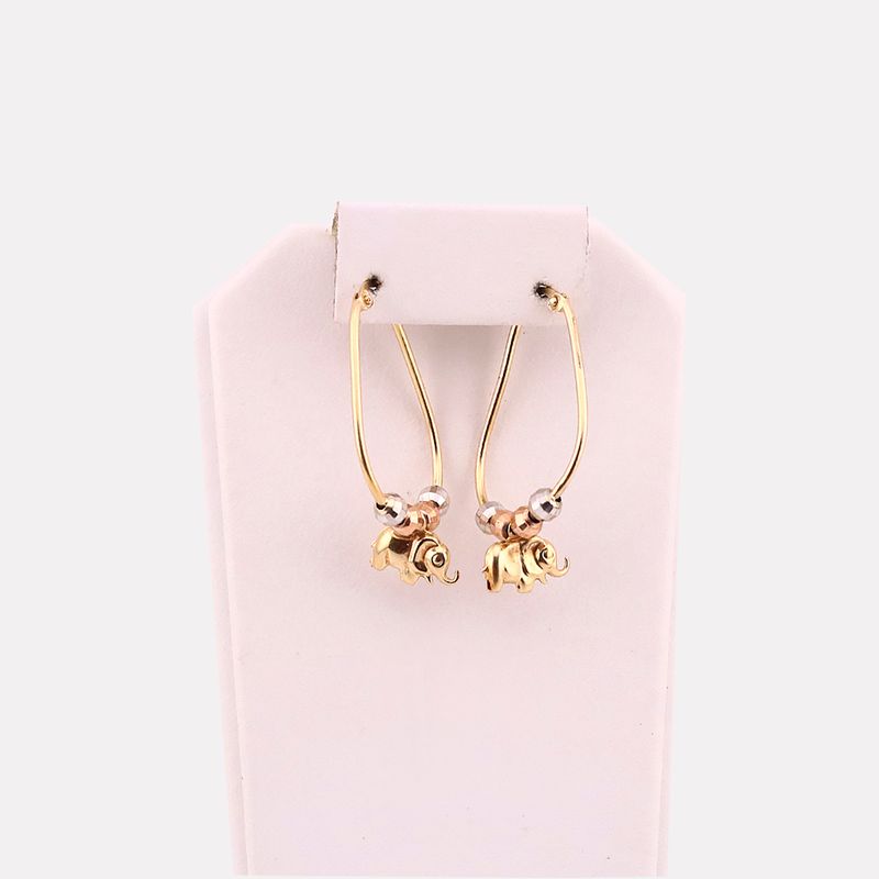 Arracadas Elefantes 14k 3.2g